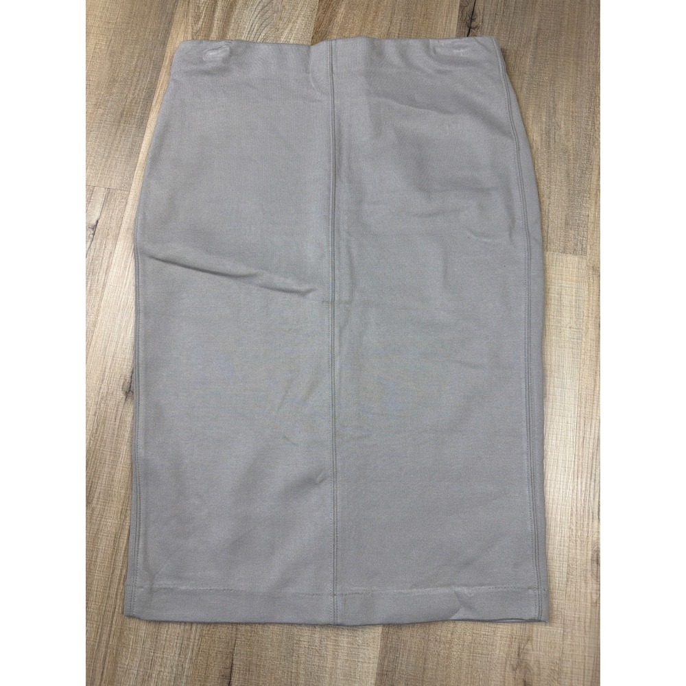 Catherine Malandrino Womens Pebble Grey Pencil Skirt MC700010 NWT Size M